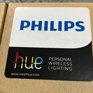 Philips Hue Personal Wireless Lighting - Blue and Black